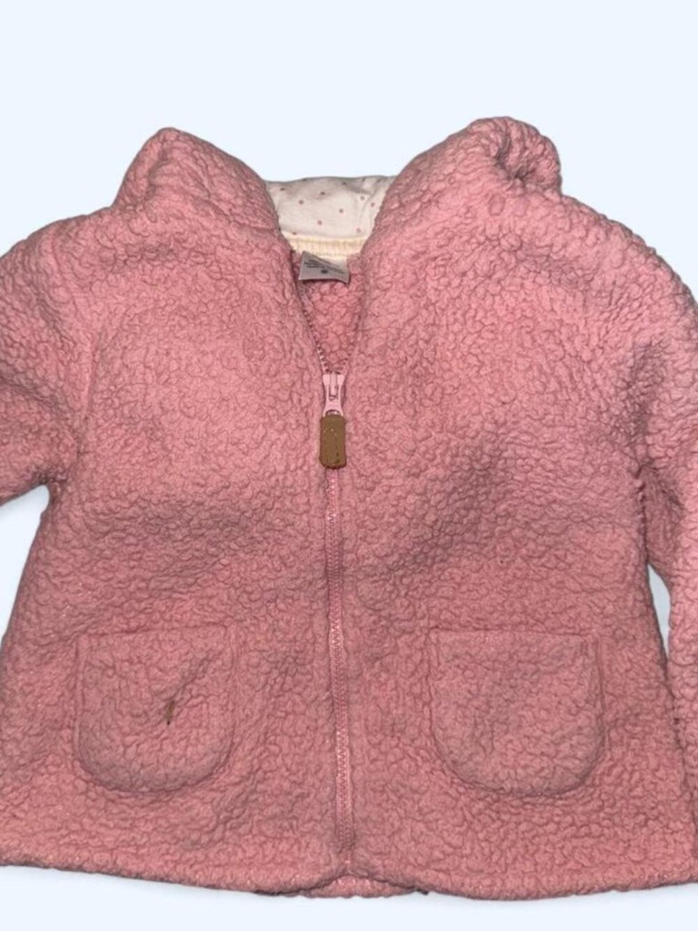 Carters Pink Sherpa Jacket